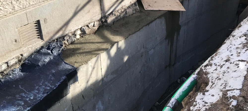 Dränering utfört i centrala Stockholm